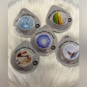 💜3/$15 Assorted Phone Stands with Artistic Designs